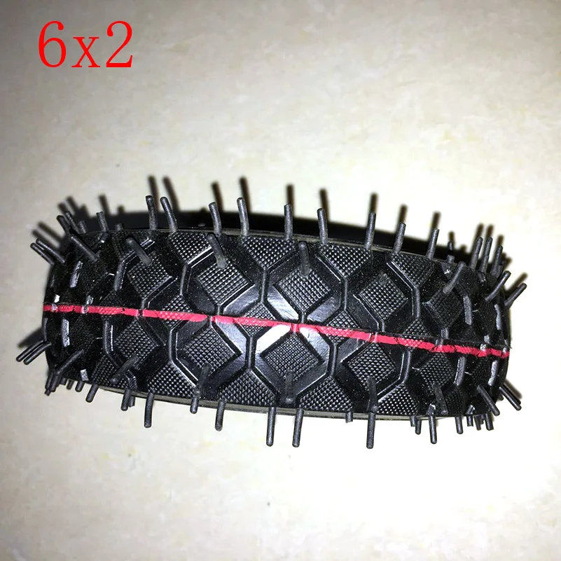 Size 6x2 Tire Inner Tube Fits Electric Scooter for Modified Wheel 160mm Pneumatic Tyre F0