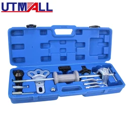 9-Way Slide Hammer Puller Set Front Wheel Hub Bearing Remover & Rear Axle Kit 2/3 Jaws External Internal Pulls Flange Rear Axles