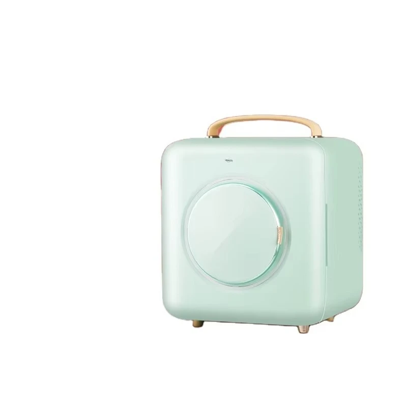 

Красота холодильник с подогревом портативный холодильник с морозильной камерой Новое поступление 9л мини-розовый/зеленый косметический холодильник 220 В