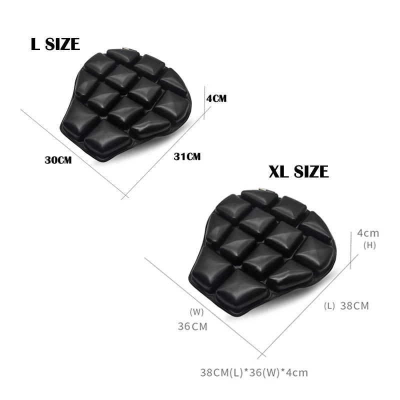 Motorcycle Seat Cushion Cover Air Pad Universal For Yamaha Z800 R1200GS 1200RT 1150 R1200 RT LC Suzuki Vstrom 650 For 390 ATV