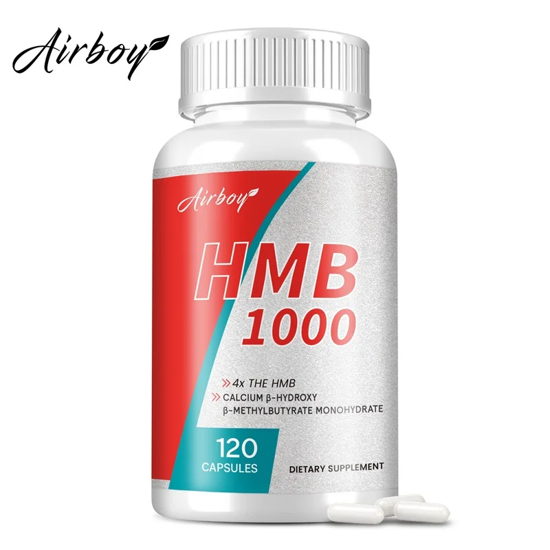 HMB Male Energy Booster - Fitness, Muscle Building, Promote Muscle Growth, Inhibit Protein Decomposition