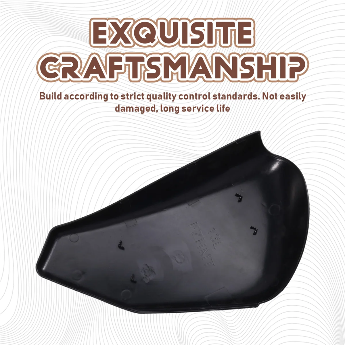 Surprised! Motorcycle Battery Guard Board Side Fairing Cover for Harley XL 1200 883 X48 2004-2013 Motorcycle Modified Protection