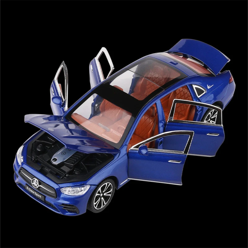 E-Class E300 L Modelo De Carro De Liga, Diecasts Veículos De Brinquedo De Metal, Simulação De Modelo De Carro, Coleção De Som E Luz, Presentes Para Crianças, 1:24