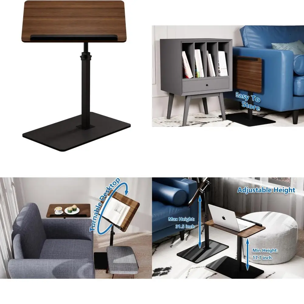 C Shaped End Table,… - image