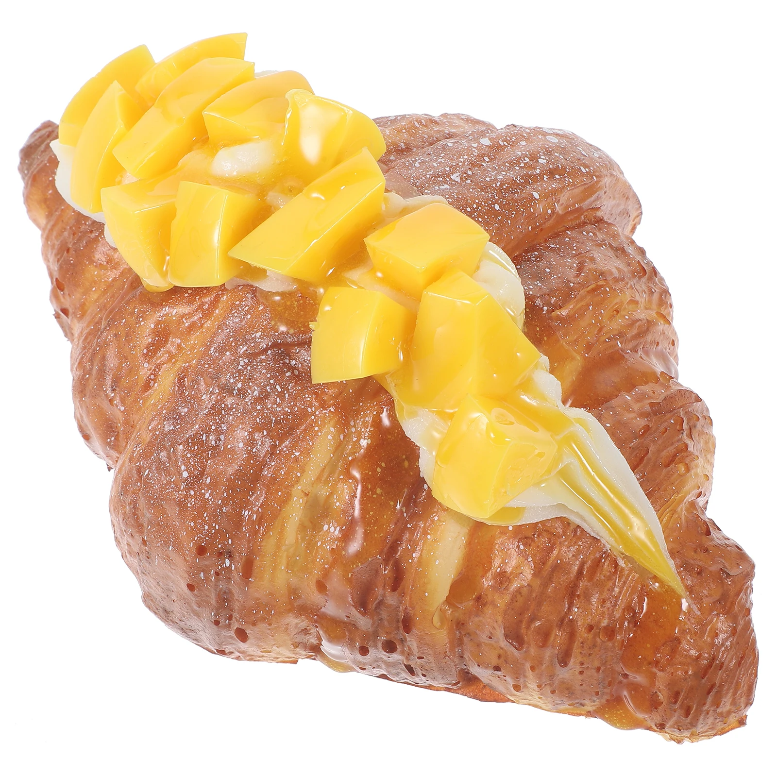 

Croissants Simulated Artificial Bread for Decoration Fake Sandwich Model Display Food Simulation Dessert