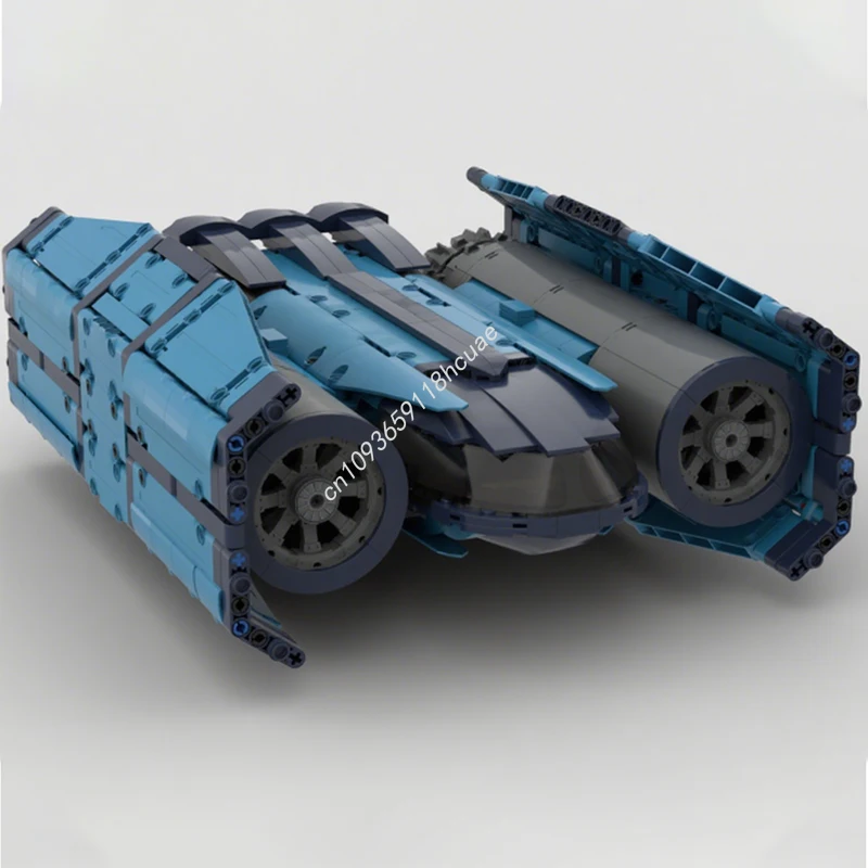 

1123 шт. MOC Bugat'Tie Star Battle Building Blocks Развивающий рождественский подарок Праздничный набор задач для убивания времени