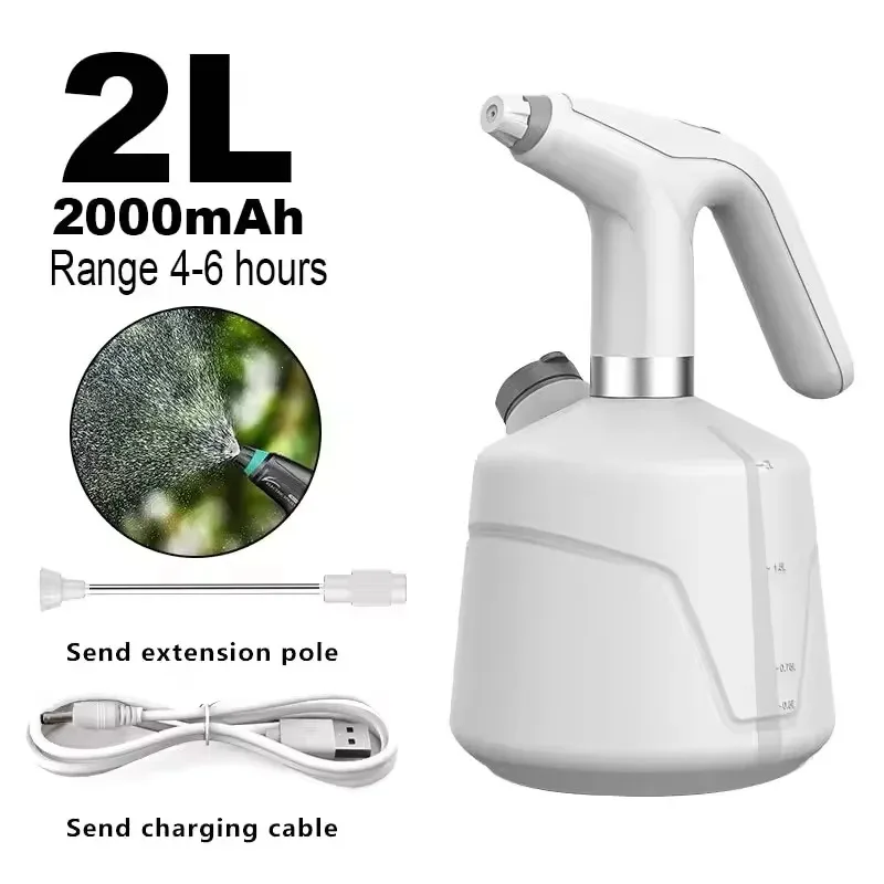 

2L Electric Agricultural Spray Can Household Automatic Disinfection Watering Tool Garden Irrigation Equipment