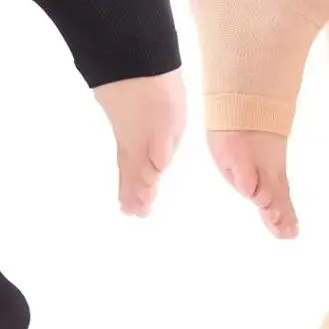 

1 пара компрессионных носков до бедра высокого давления с открытым носком, варикозные чулки для мужчин и женщин