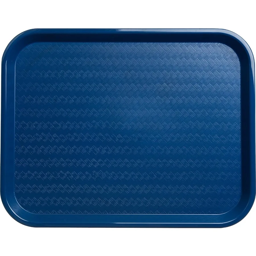 

Cafe Fast Food Cafeteria Tray with Patterned Surface for Cafeterias Fast Food And Dining Room Plastic 17.87 X 14 X 0.98 Inches