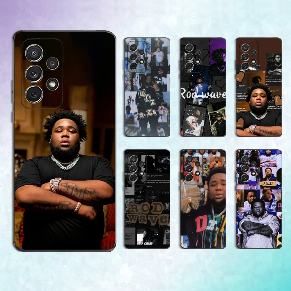 

RAP R-Rod W-Wave Singer Phone Case For Samsung S25,S24,S23,S22,S21,S20,S10,Ultra,Plus,Lite,FE,Soft Silicone Black Cover