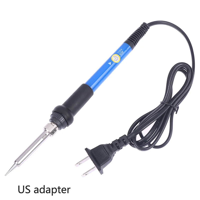 

60W US EU AU UK Plug Soldering Iron Adjustable Tempertature Electric Solder Iron Welding Solder Heat Pencil Welding Repair Tools