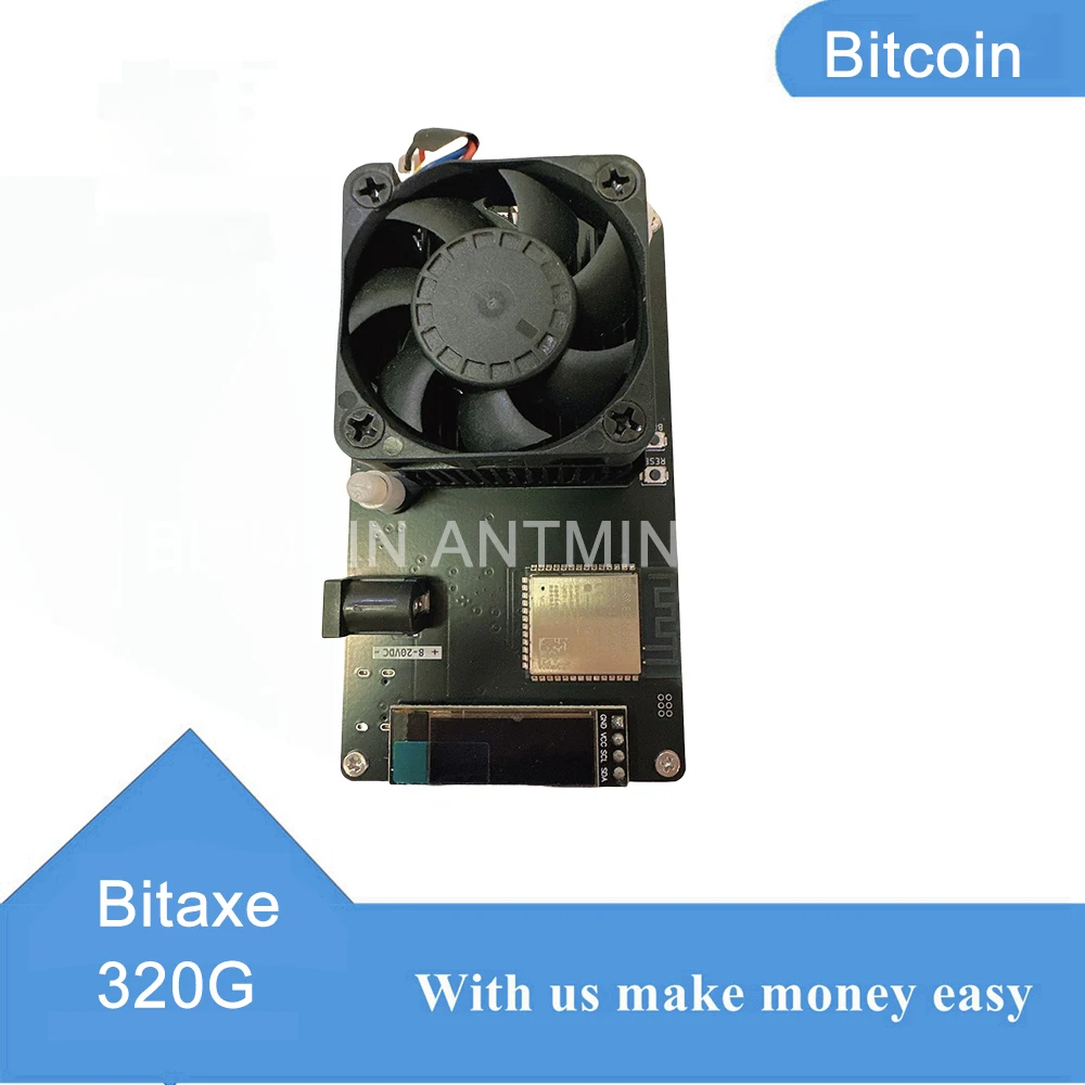 

Биткоин-Майнер Bitaxe 320GH/s Solo Bitaxe 1397, самодельный чип Asic для домашнего использования, Майнинг BTC