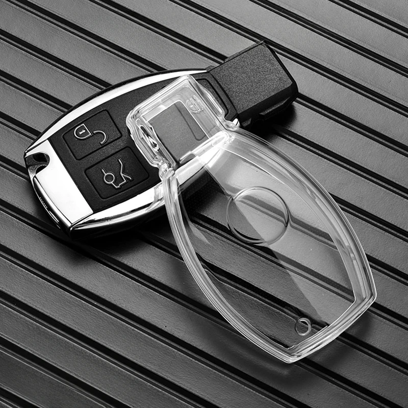 TPU Car Remote Key Case Cover Shell Fob For Mercedes Benz A B C E R Class GLS GLA GLK GLC CLS CLA AMG W204 W205 W212 W463 W176