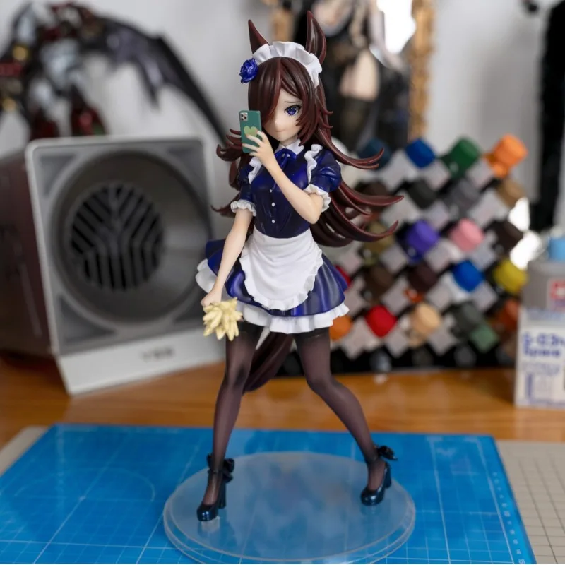 

24.5cm Maid Rice Shower Yummy Dreamy Fairy Pretty Derby Animation Peripheral Figurine Model Ornament Ornament Christmas Gift