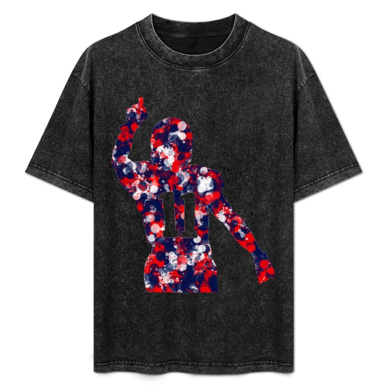 

Splatter Edelman T-Shirt Basic Short Sleeve Cotton Blend T-Shirt