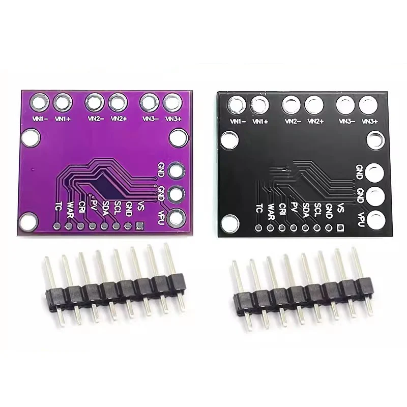 I2C SMBUS INA3221 modulo scheda sensore Monitor tensione alimentazione corrente Shunt a triplo canale sostituire INA219 con pin