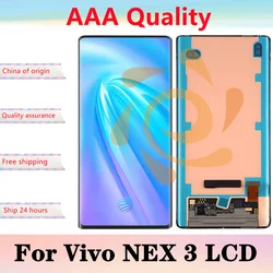 Phone Screen Replacement LCD Screen for Vivo NEX 3 / NEX 3 5G / NEX 3S / NEX 3A with Digitizer Full Assembly Cell Phone Accessor