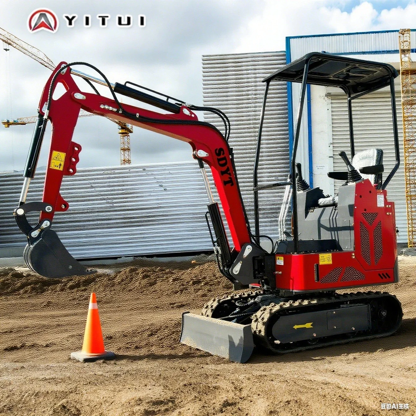 حفارة صغيرة 0.8 طن سعر مخفض حفارة صغيرة مجنزرة شحن مجاني Ce Epa Euro 5 حفارة صغيرة لمحرك كوبوتا