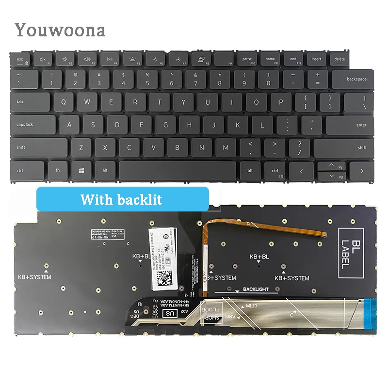 New ORIGINAL Laptop Keyboard For DELL Inspiron 5310 5410 5415 5418