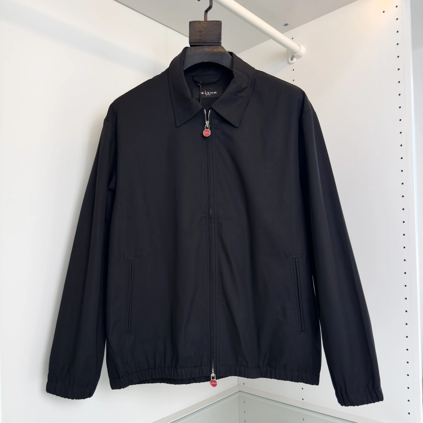 

Kiton Italy 25aw Business Casual Commuter Lapel Zip Jacket