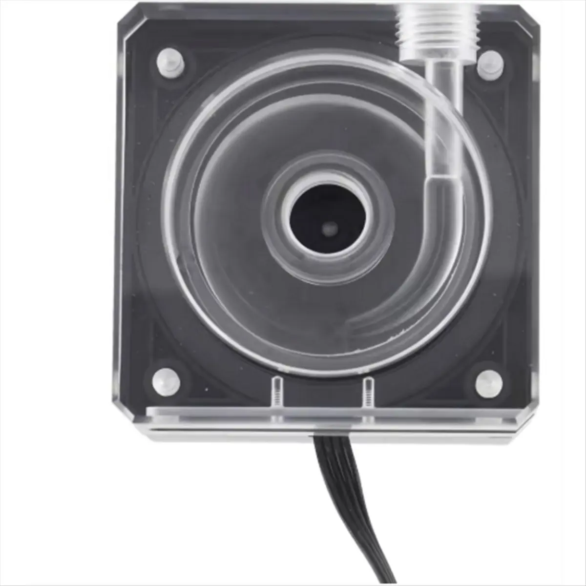 500L/H مضخة تبريد المياه مضخة تبريد المياه رقيقة جدا PMMA PWM التحكم في السرعة 3 أمتار رئيس 500L/H 4 سنتيمتر سمك