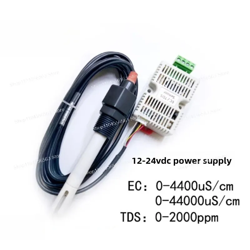 

Модуль датчика электропроводности EC TDS 4-20 мА 0-10 В RS485 с аналоговым выходом напряжения