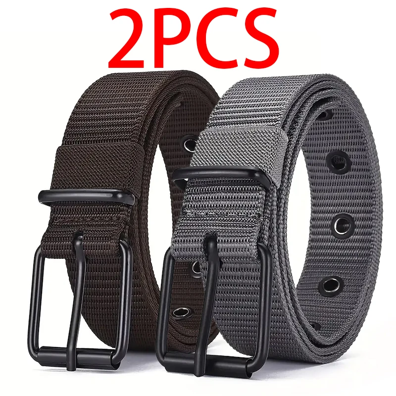 Nylon Quick-release Buckle Belt - Suitable for Outdoor Exploration Sports Daily Wear Unisex Youth Jeans Belt