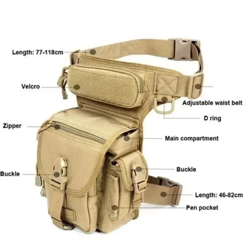 Cross Body Sling Fish Tackle Backpack With Rod Holder Box Storage Military Outdoor Compact Lure Bags New Waterproof Fishing Bag view 5