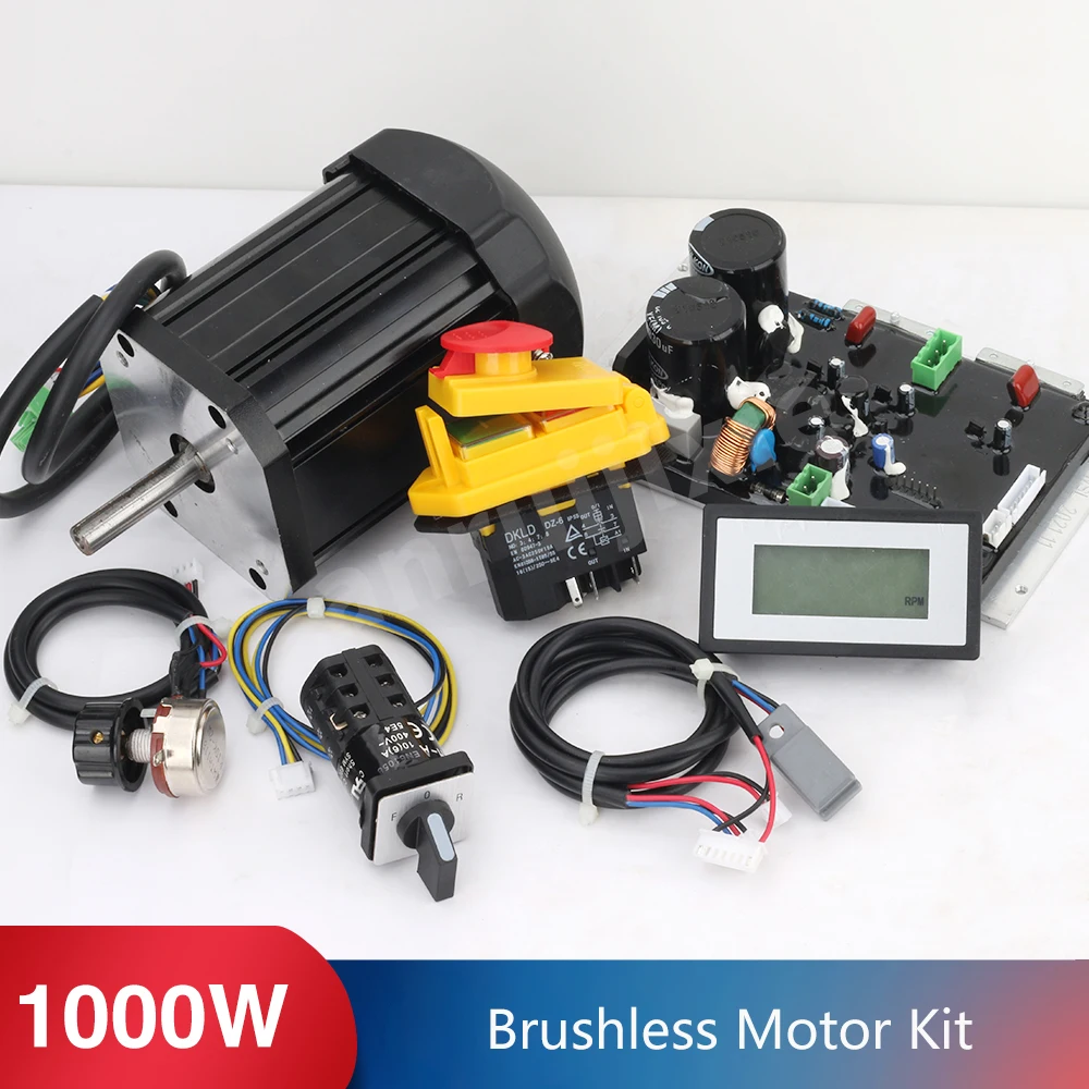 

DC Motor Kit 1000W Brushless Main Control Board/Lathe Power Board & Motor Kit