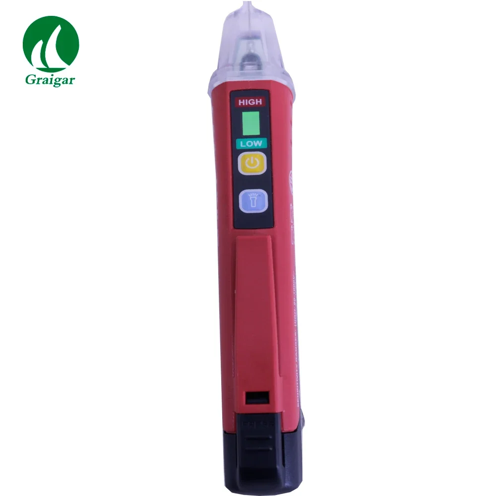 

2026 UT12D 24V-1000V Precision Rod Power Supply AC Voltage Detector Pen Tester Meter Non-Contact Pencil Light Sensor Range 50/60