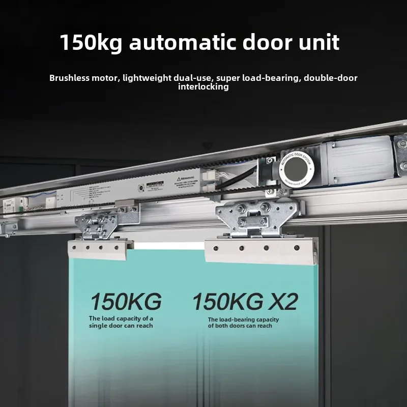 

Sliding glass door track sensor translation automatic door opener electric