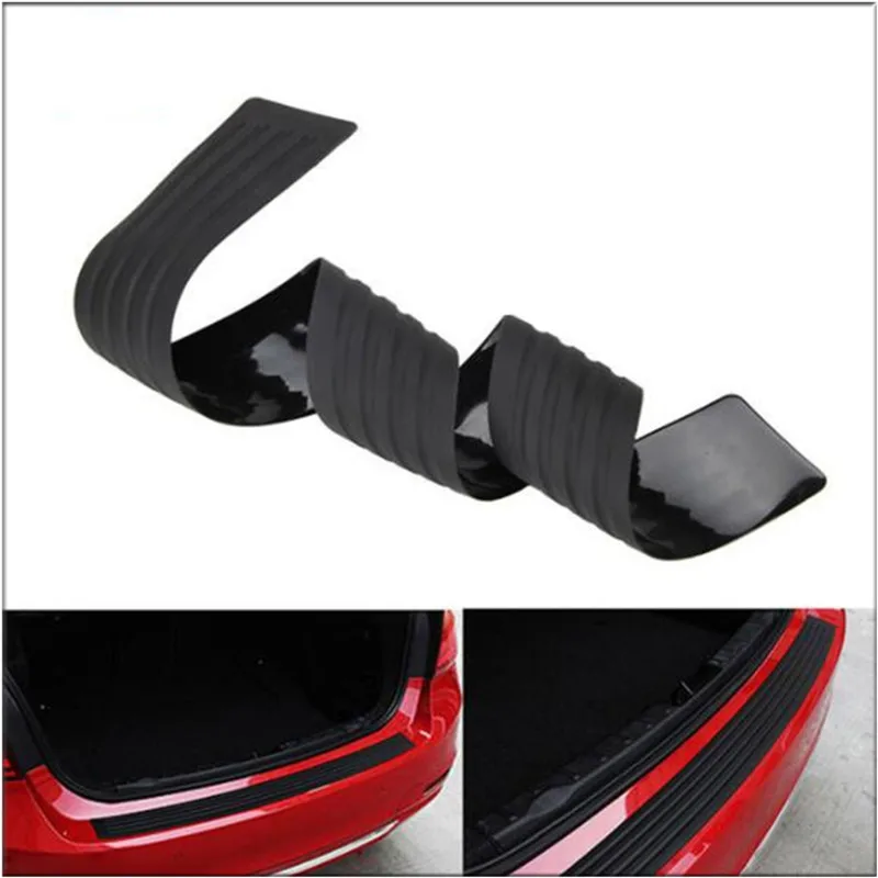 Car Styling,New Rubber Rear Guard Bumper Protector Trim Cover For Renault sceni c1 2 c3 modus Duster Logan Sandero