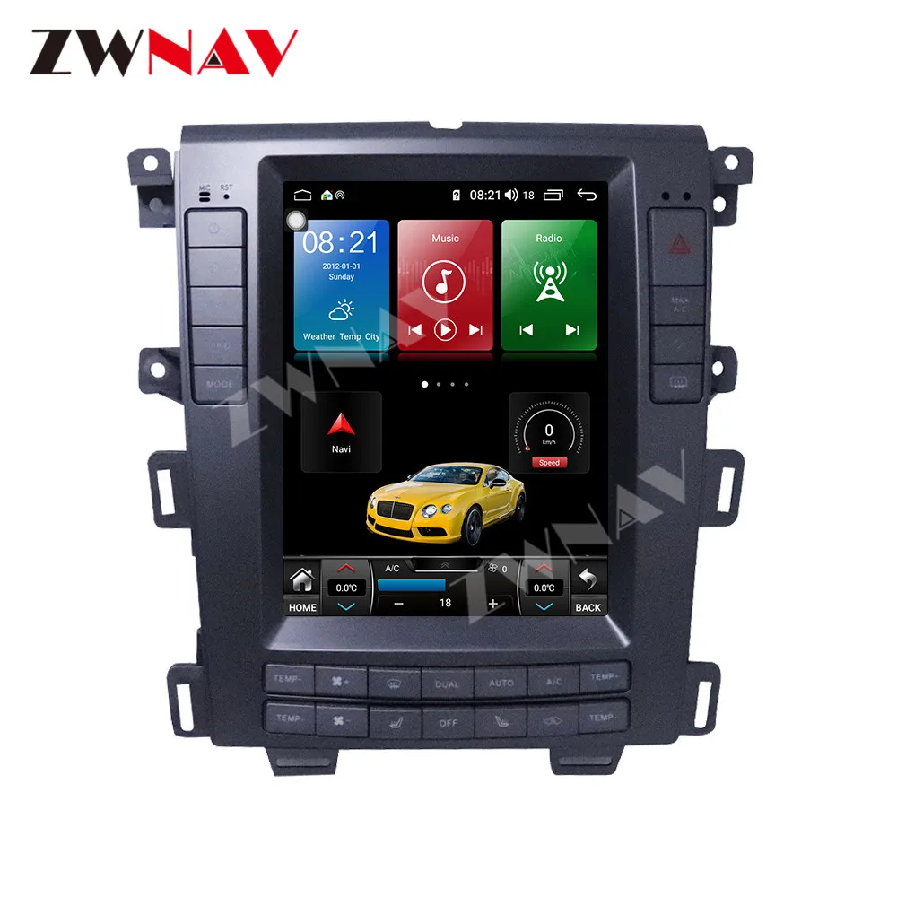 15.8 Inch Touch Screen For Ford Edge 2012-2014 Android 14 GPS Navigation WIFI 4G BT Carplay Car Multimedia Player Head Unit