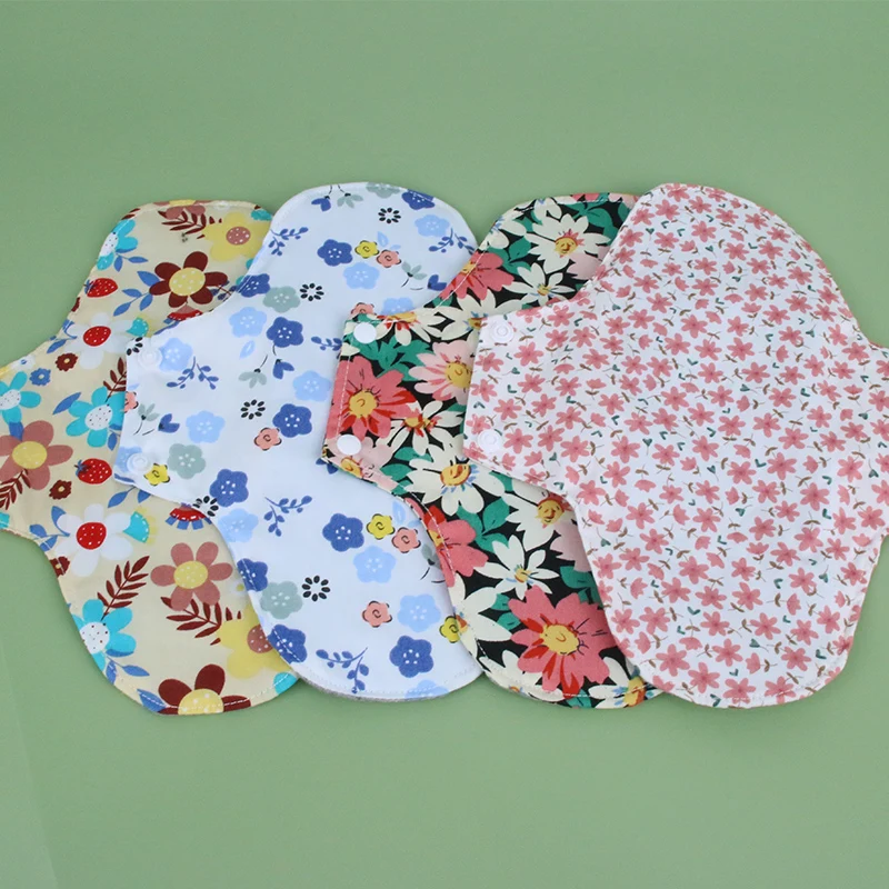 AIO Washable Pads Daily Gasket Absorbent Care Waterproof Period Menstrual Pad Graphene Reusable Sanitary Pads for Women