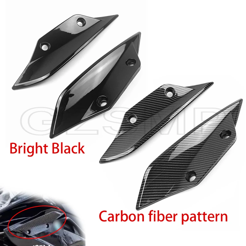 For BMW S1000RR 2009 - 2014 Motorcycle Front Fairing Panel Cover Wing Aerodynamic Winglets Carbon S1000RR 2010 2011 2012 2013