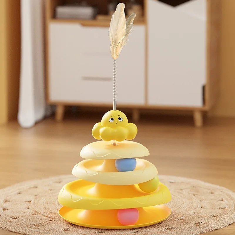 Interactive Cat Turntable Toy 6