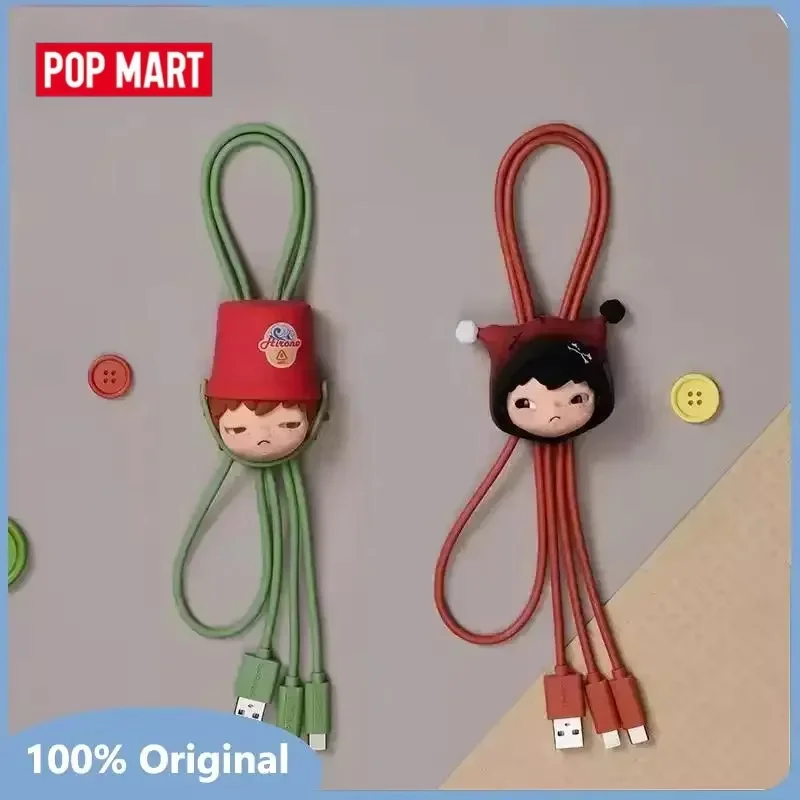 

POP MART Original Hirono Echo Series Two In One Data Line Blind Box Toys Surprise Mystery Box Guess Bag Cute Anime Action Figure