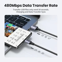 Câble USB-C UGREEN 3A pour iPhone 18/17/16/15 Xiaomi Poco Samsung, Cordon de Charge 18W USB 2.0, Câble de Données CarPlay QC3.0 0.25-3M 6