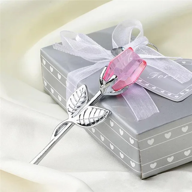 6 Colors Crystal Glass Rose Flower Figurines Craft Valentine's Day Favors X'mas Lovers' Gift Souvenir Home Wedding Decoration 4 6 Colors Crystal Glass Rose Flower Figurines Craft Valentine's Day Favors X'mas Lovers' Gift Souvenir Home Wedding Decoration 4