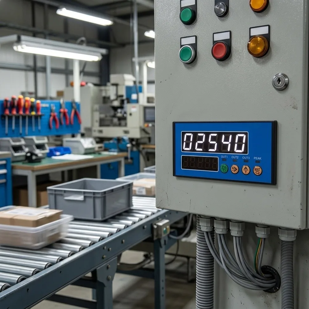 For industrial Weight Indicator with Analog Output Options 0-5V 0-10V 4-20mA for PLC and Data Acquisition Integration