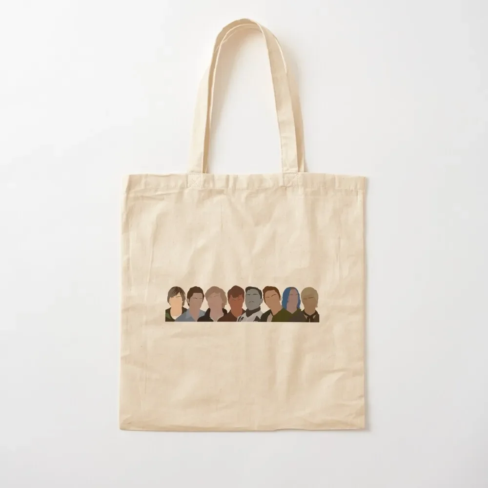 

Many Faces of Evan Peters - AHS Tote Bag reusable shopping bag tote bag