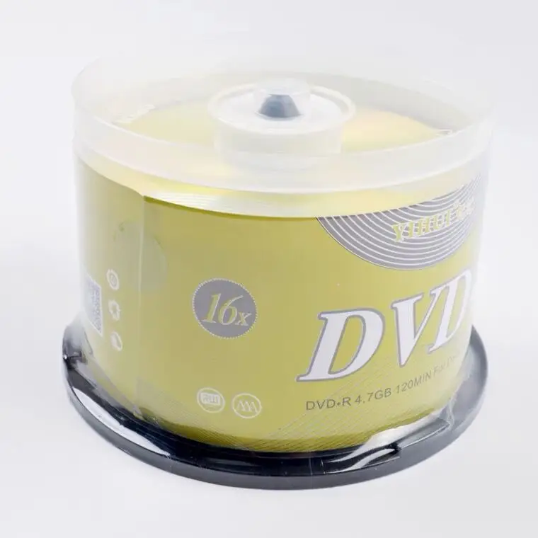 Imagem -06 - Discos de Dvd Vazios para Gravação e Gravação Lote com 50 Unidades de Dvd em Branco Discos de Dvd Mais r cd de 4.7gb e 16x Vagão de Escrita Uma Vez Armazenamento de Dados Mídia Compacta