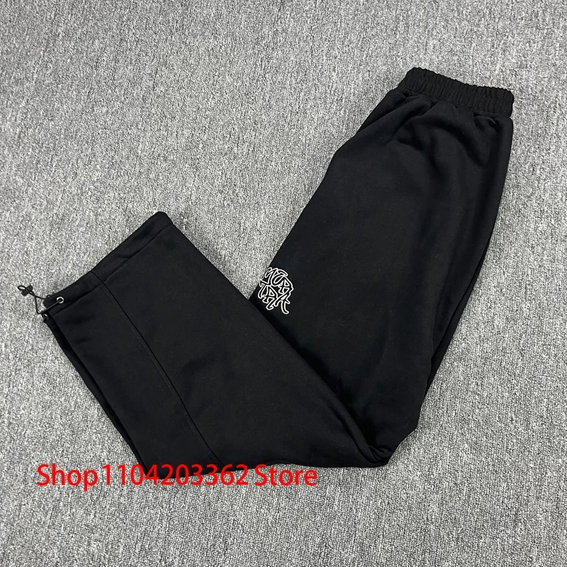 

25SS Новые мужские и женские повседневные брюки для пар, американские уличные модные классические спортивные штаны Mertra с вышитым логотипом