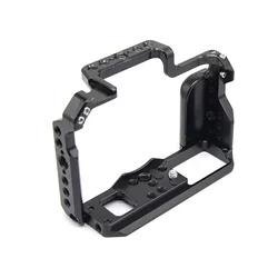 Camera Cage for Fuji XT5 with Cold Shoe Mount for Arca Swiss Tripod Head Quick Release L Plate Bracket Holder Hand Grip