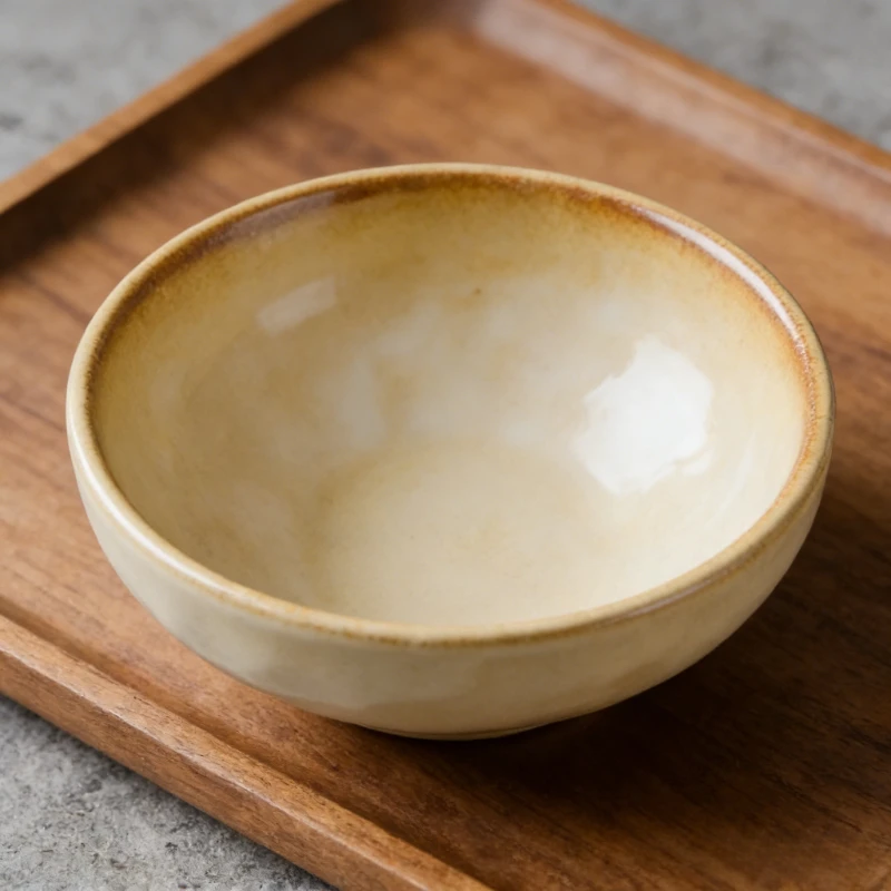 

New Japanese Style Home Ceramic Irregular Shaped Deep Plates Salad Fruit Plate Creative Dessert Soup Noodle Bowl Coarse Pottery