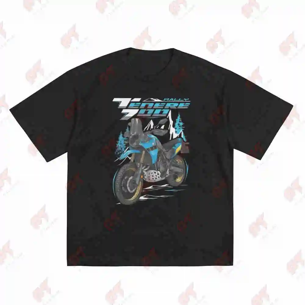 Tenere 700 Rally 2025 Short Sleeve Tee 100% Cotton T-Shirt