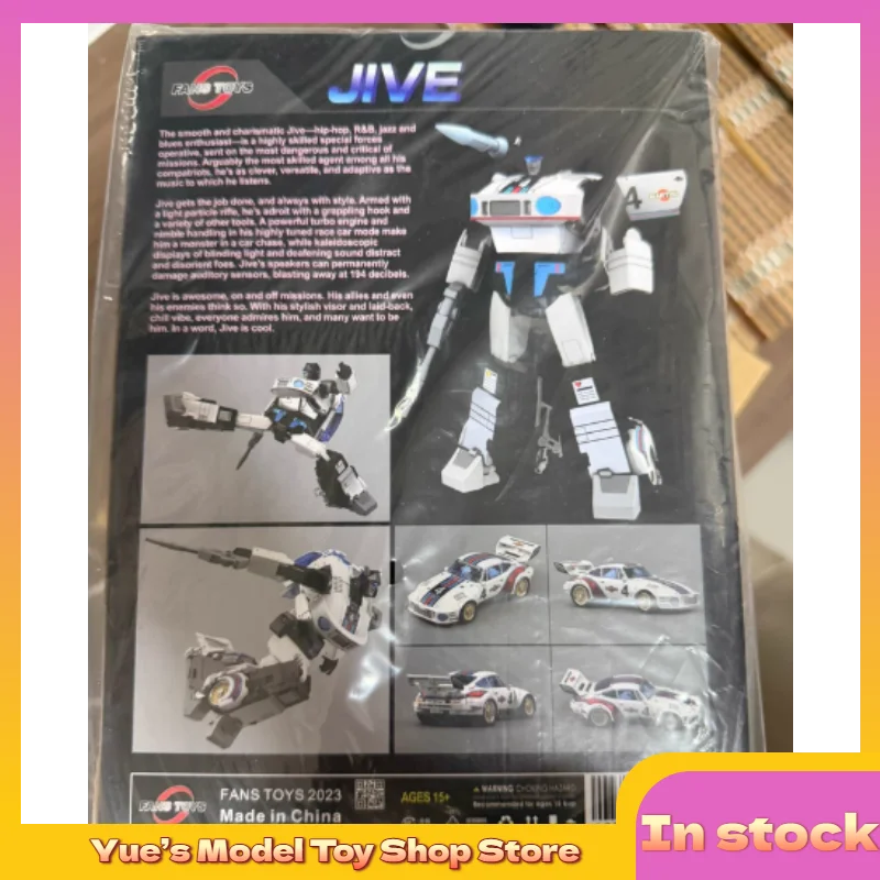 

【In Stock】 Transformation Toys FT-48X FT48X Jazz Movable Robot Doll Model Toy Collection Gift