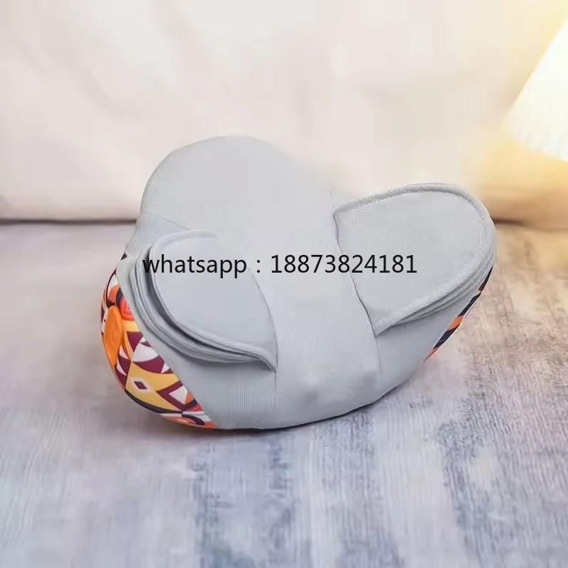 Electric Heated Neck and Shoulder Massage Pillow  Portable Deep Tissue Relaxation Cushion fast shipping