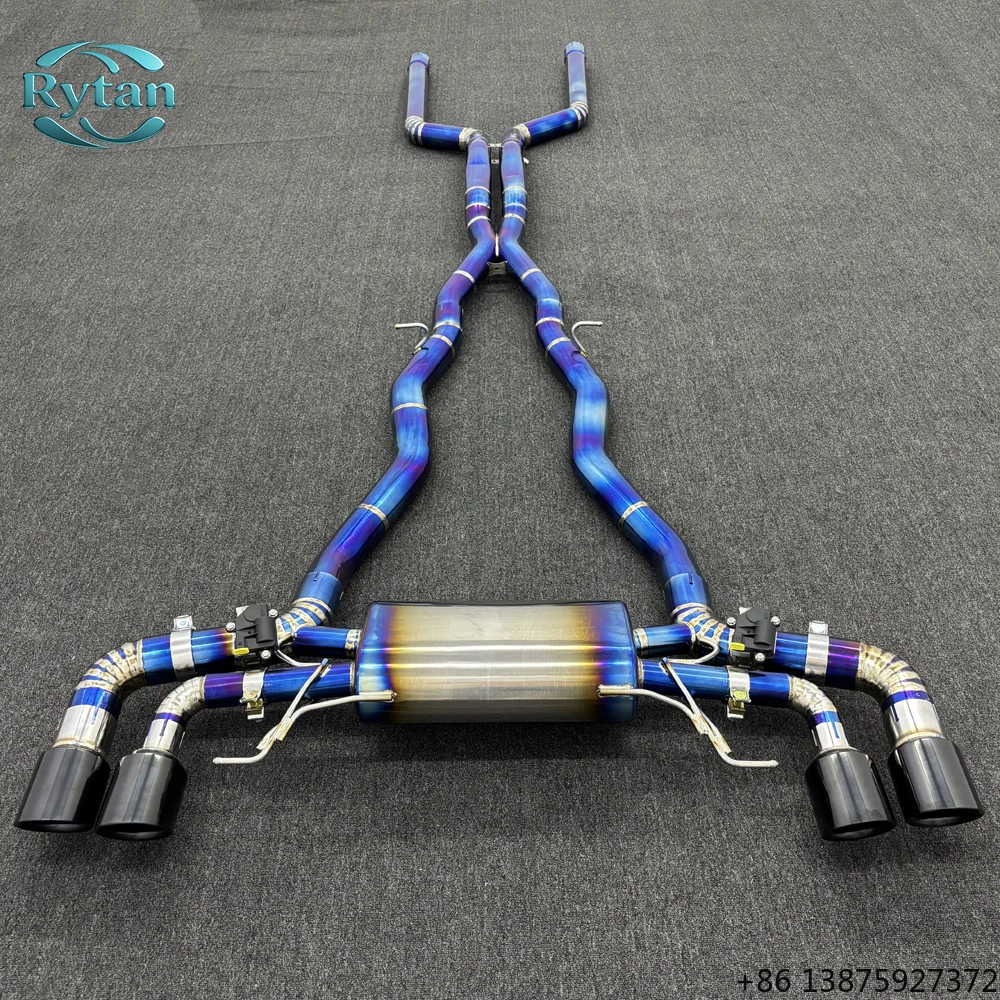 

Выхлопная система Rytan Valvetronic Catback с титановым клапаном для M8 4.4T