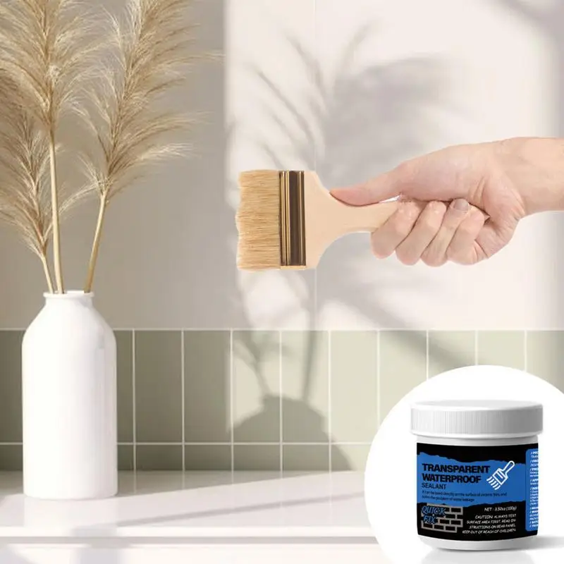 Invisible Waterproof Sealant Waterproof 100g Invisible Agent Indoor & Outdoor Waterproof Sealant Repairing Leak Waterproof